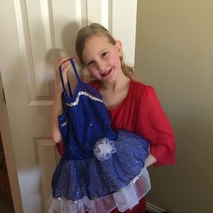 Little girls ballerina costume